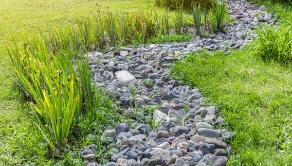 River Rock Garden Installation in Lady Lake