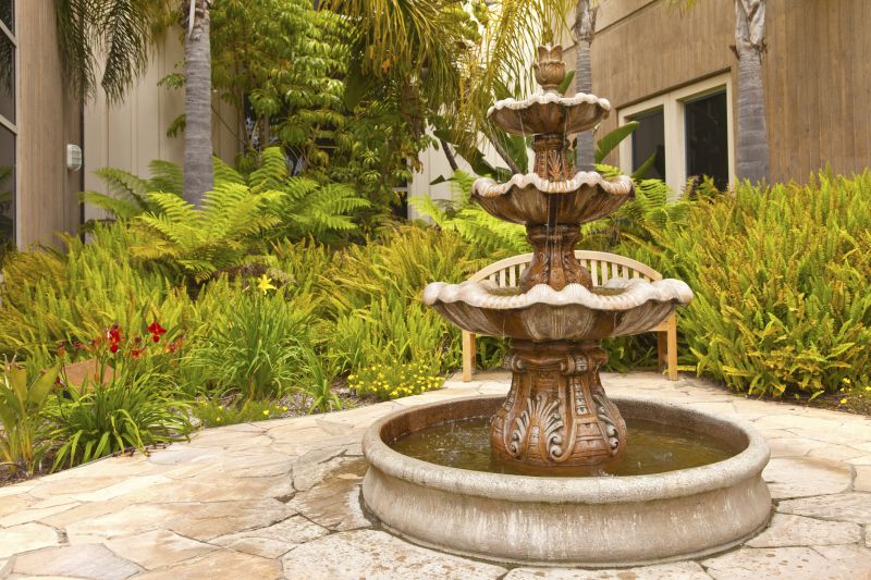 Patio Fountain Installation